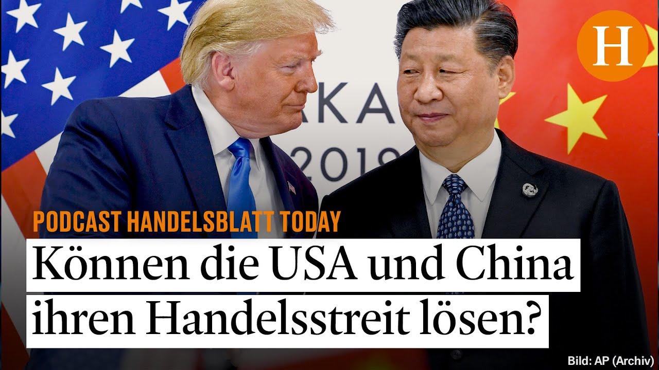 Handelskonflikt zwischen USA und China schreckt Anleger auf – auch in Deutschland