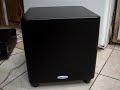 POLK AUDIO DSW Pro 400 Powered Home Theater Subwoofer