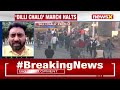 Protester Stage Tractor March Near Yamuna Expressway | Ground Reports From Delhi Borders | NewsX - 13:28 min - News - Video