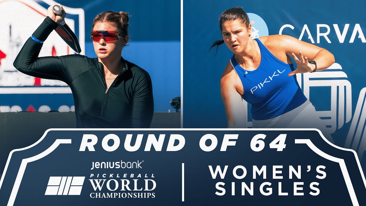 Cailyn Campbell v Zoey Weil at the Jenius Bank Pickleball World Championships