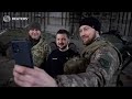 Ukraine President Zelenskiy visits troops near Bakhmut frontline