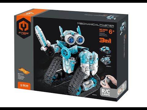 iM.Master Stavebnice iM.MASTER 3v1 programovatelný robot RC  plast 2,4GHz 398 dílků na bat. v krabici 31x23cm