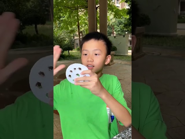 زايد صنع مسدس فقاعات رائع من زجاجة فارغة!❤️😍