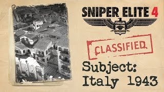 Sniper Elite 4 - "Italy 1943" Sztori Trailer
