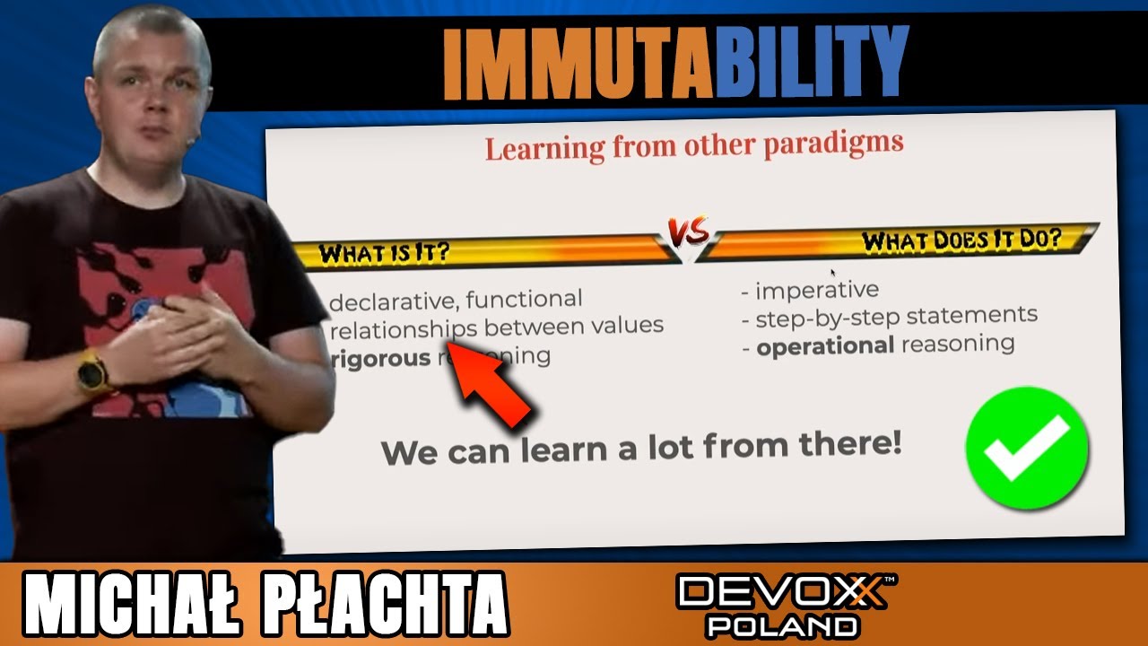 Immutability Against The device  • Michał Płachta • Devoxx Poland 2022