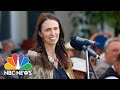 Jacinda Ardern bids emotional farewell at last event as New Zealand’s prime minister