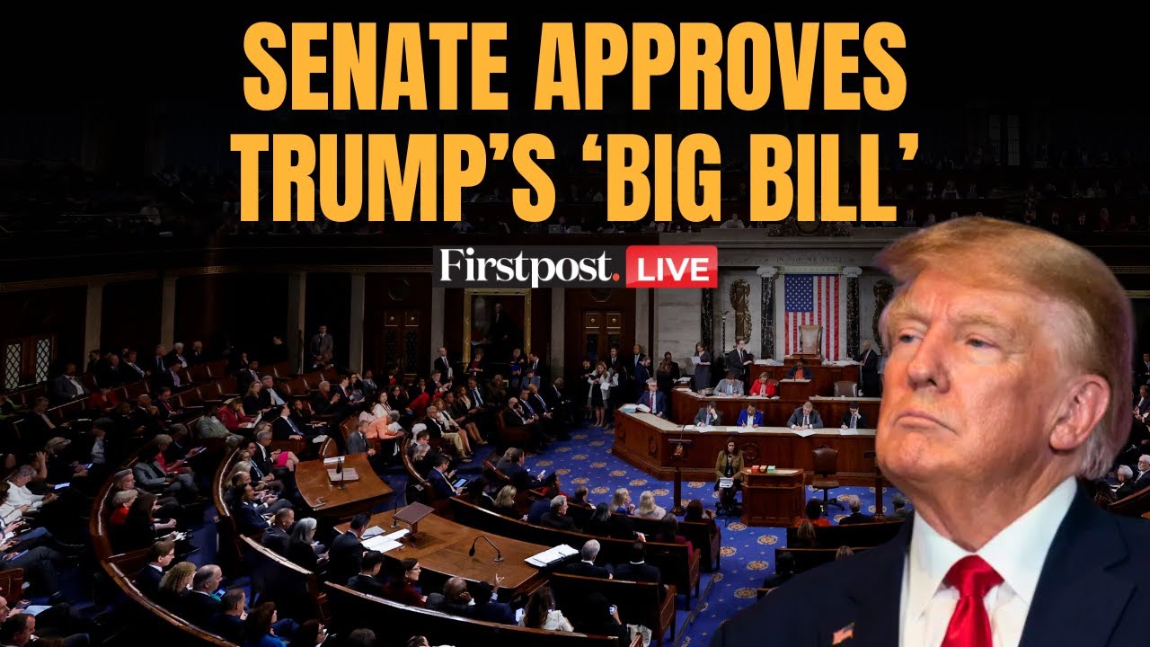 LIVE: US Senate Passes Trump’s “One Big Beautiful Bill” Act | Trump Tax Cuts | US Immigration | GOP