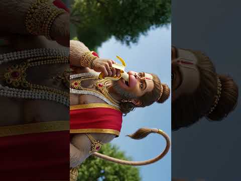 Monkey funny video || monkey eating banana || hanuman ji