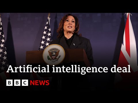 AI Safety: UK and US sign landmark agreement to assess threats | BBC News