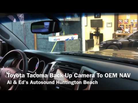 2013 Toyota tacoma rear view camera