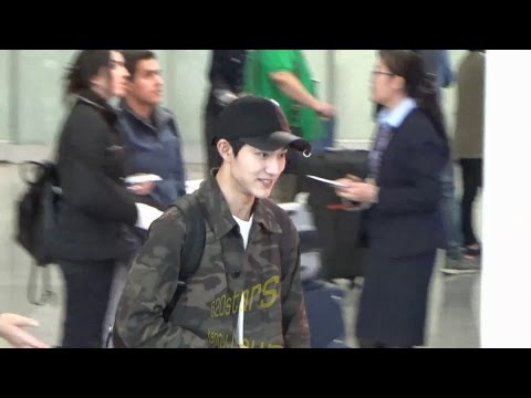 郭東延Kwak Dong Yeon(곽동연) Arrived Hong Kong Airport 20161109