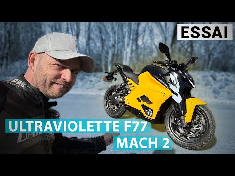 Essai Ultraviolette F77 Mach 2 : la moto 125 électrique balistique !