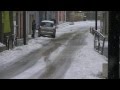 Illustration de la vidéo L'Aigle (Orne) neige le 12 mars 2013