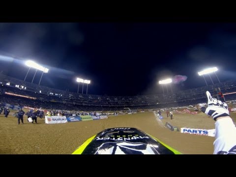 GoPro: Ryan Villopoto and Davi Millsaps Main Event 2013 Monster Energy Supercross from Oakland, CA 