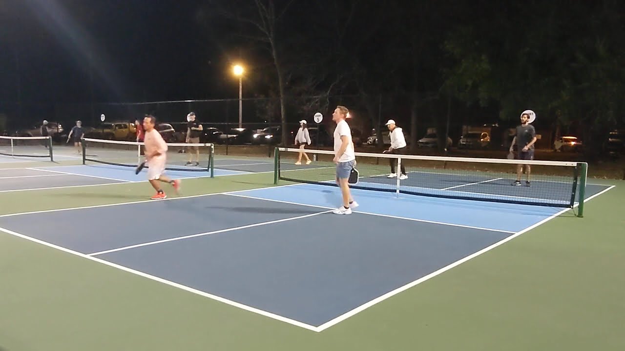 AGGRESSIVE CRASH & SMASH! 4.5 Pickleball Rec Game at Midway Park in Myrtle Beach, SC