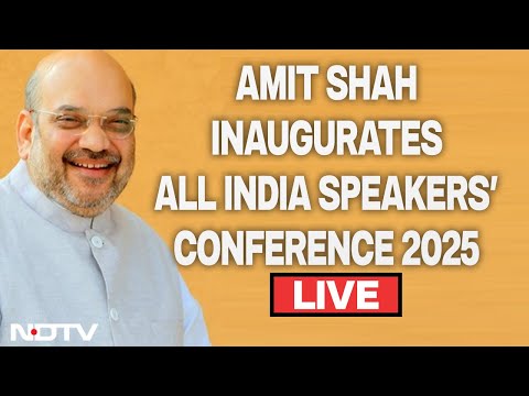 Amit Shah Inaugurates All India Speakers’ Conference 2025 | New Delhi | LIVE