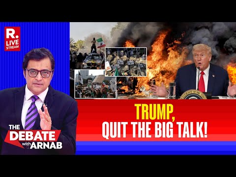 Debate With Arnab: Trump Big Talk While LA Is Burning