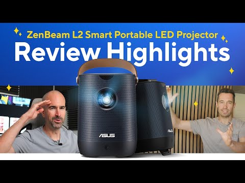 ASUS ZenBeam L2 Smart Portable LED Projector Review Highlights| ASUS