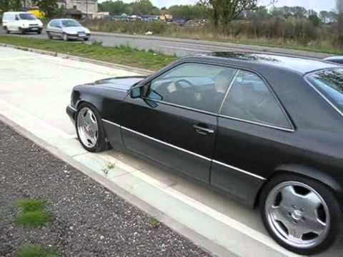 Mercedes w124 coupe youtube #4