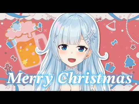 【初飲酒🎄】メリクリ～！ケーキとチキン食べながら！【雪城眞尋/にじさんじ】