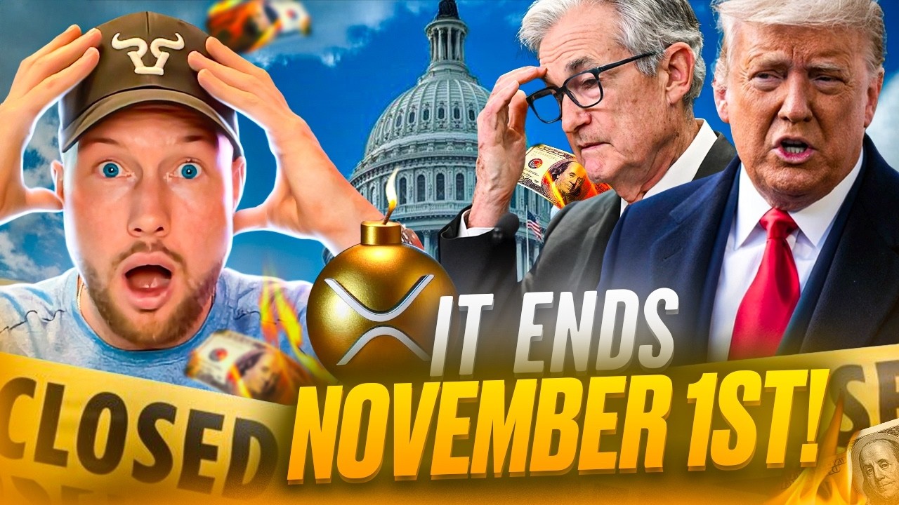 Ripple XRP IT’S ALL BS: “CASH ENDS NOVEMBER 1st!” Trump's Firing The FED Chair!? (EPIC CRYPTO NEWS)