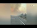 Calgary visitor flees Canada wildfires
