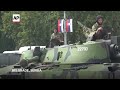 Tanks roll into Serbian capital in preparation for upcoming military parade - 00:47 min - News - Video