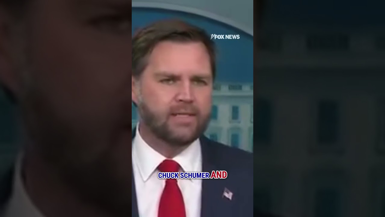 JD Vance: Our troops aren't getting paid because of the Chuck Schumer wing of the Dem Party #shorts