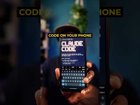 Easiest Way To Get Mobile Claude Code
