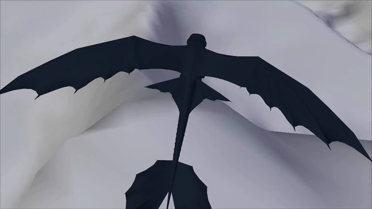 Night Fury Flight Preview 3 WIP YouTube