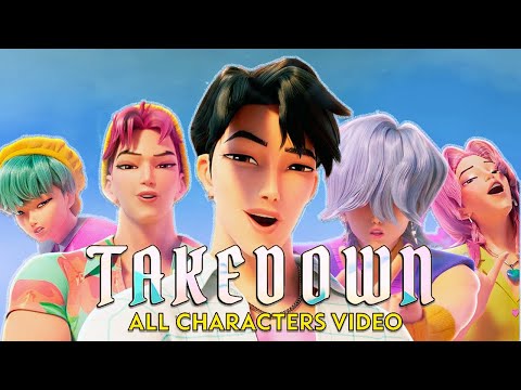 TAKEDOWN vs ALL CHARACTERS (KPOP DEMON HUNTERS)