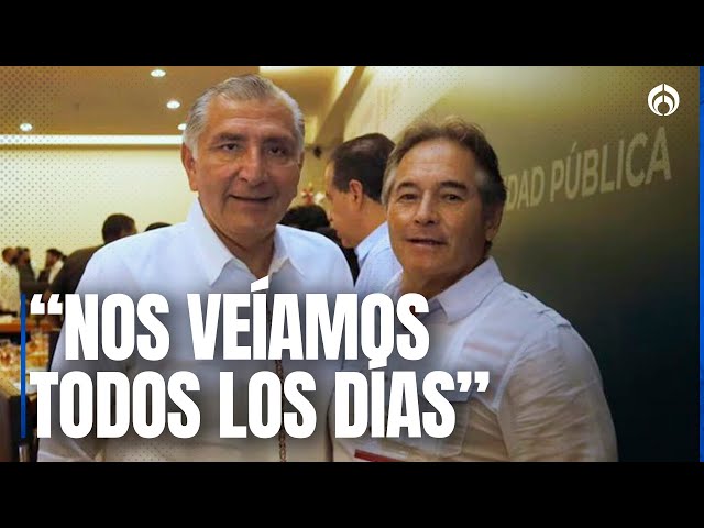 “Nunca sospeché de él”: Adán Augusto habla sobre su relación con Hernán Bermúdez
