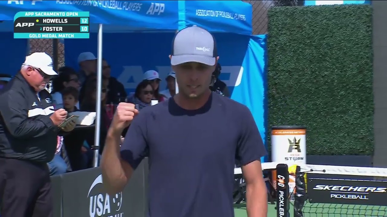APP Sacramento Open I Men's Pro Singles I Will Howells Amazing Rally