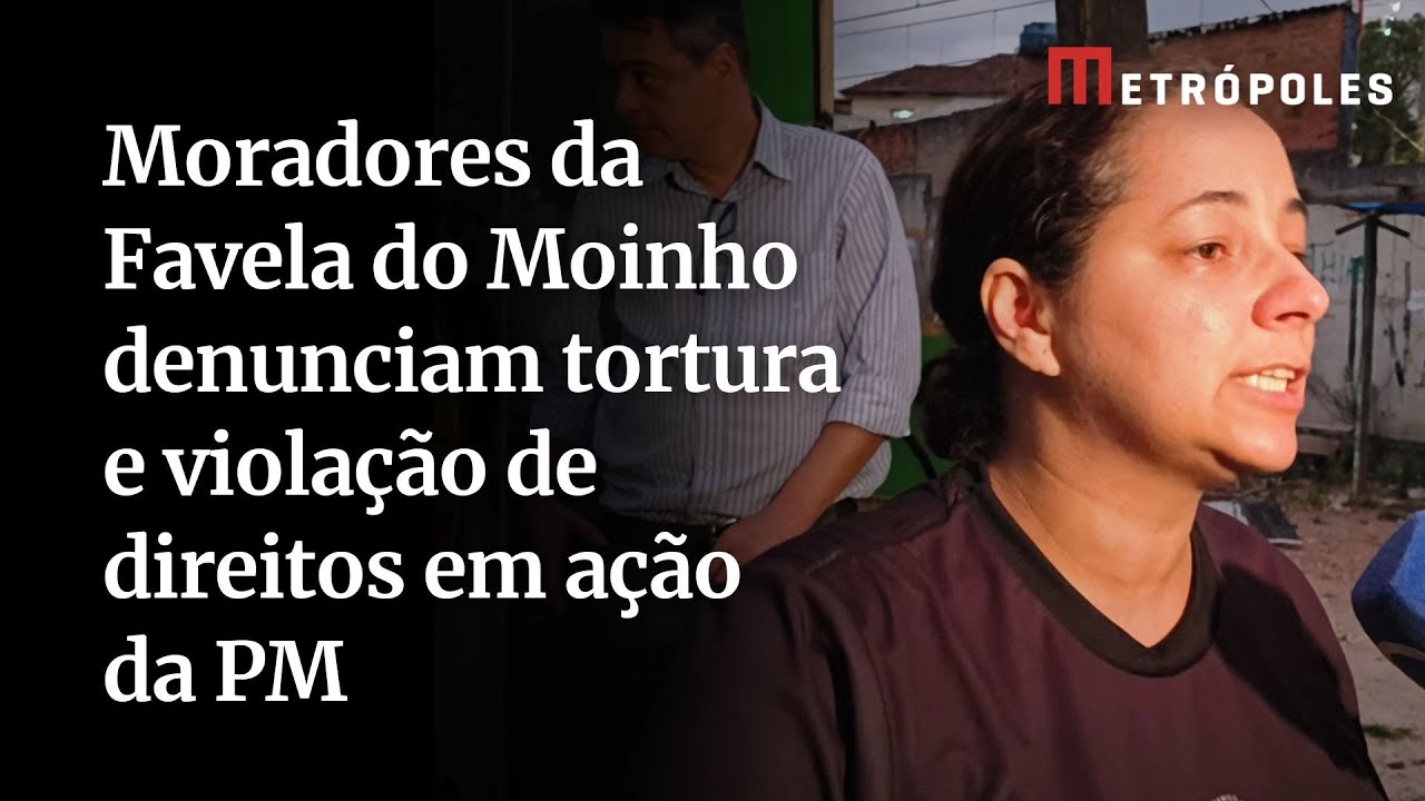 Moradores da Favela do Moinho denunciam tortura e violação de direitos em ação da PM