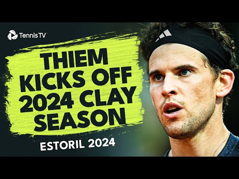 Dominic Thiem Kicks Off Clay Season vs Maximilian Marterer! | Estoril 2024 Highlights