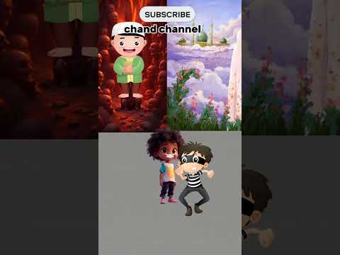 anak baik dan anak jahat #kartun #funny #shorts