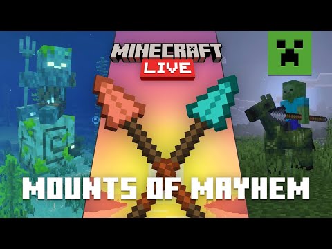 槍とオウムガイをご紹介!【マインクラフトライブ 2025年9月】
