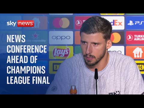 News conference ahead of Champions League final