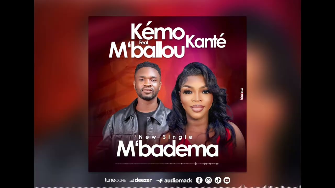 KEMO Feat. MBALOU KANTE | Mbadema | 🇬🇳Official Audio 2025 | By Dj.IKK