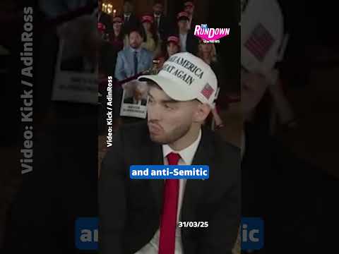 Is Adin Ross back on twitch after a two year ban? #itvnews #adinross #twitch