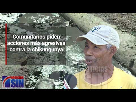 Comunitarios piden acciones más agresivas contra la chikungunya