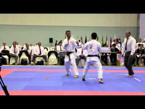 Philip Goja Philipovic vs. Riki Kumeta (JKA Shotokan Kumite)