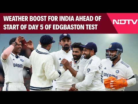 Test Cricket | Weather Boost For India Ahead Of Start Of Day 5 Of Edgbaston Test