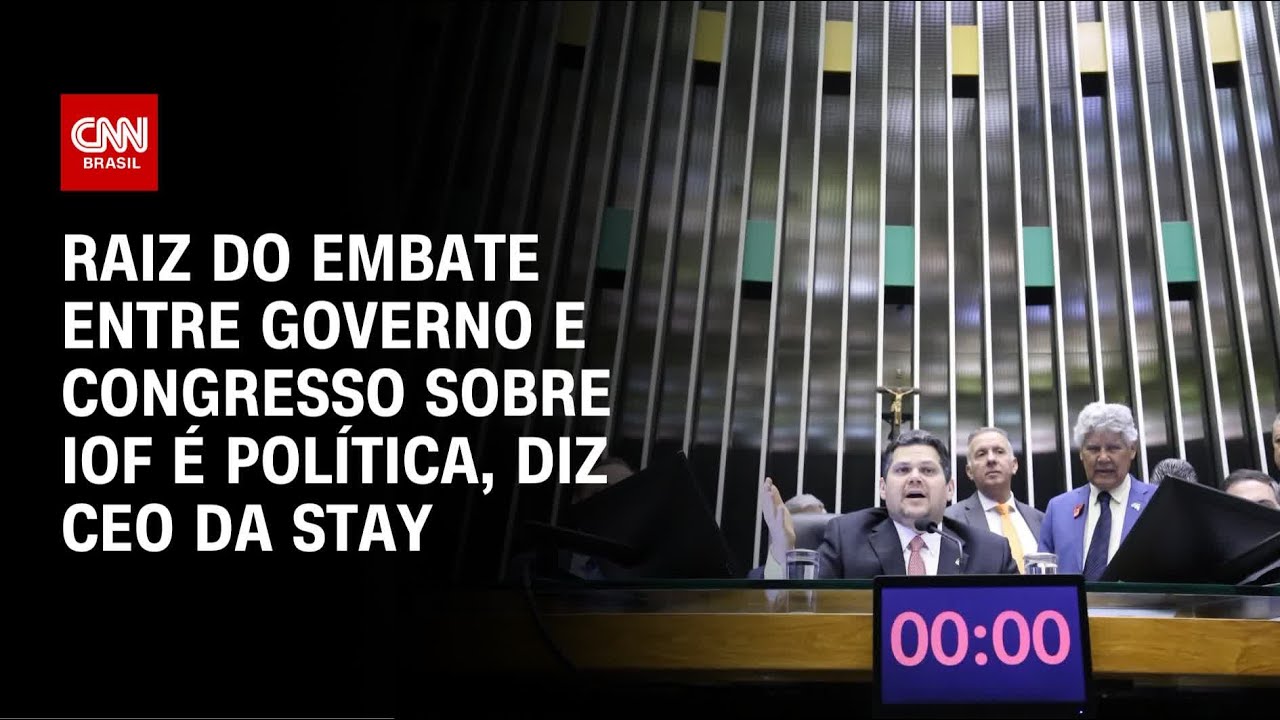 CEO da Stay: Raiz do embate sobre o IOF é política | AGORA CNN