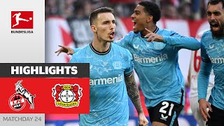 Leverkusen Unstoppable! | 1. FC Köln — Bayer 04 Leverkusen 0-2 | Highlights | MD 24 – Bundesliga
