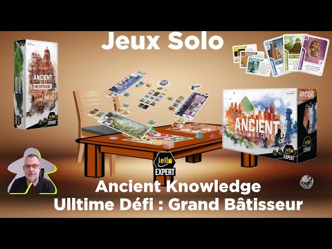 Ancient Knowledge - Héritage - Défi N°10 : Grand bâtisseur | Iello Expert | jds