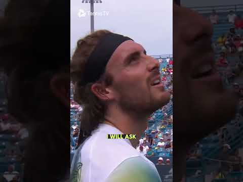 Woman Impersonates BEE During Tsitsipas vs Shelton Match 🐝