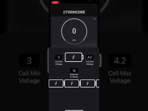 Stormcore App Tutorial - iPhone - MetroboardX Electric Skateboard