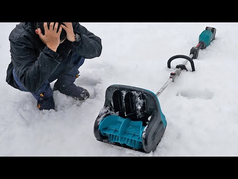 マキタ除雪機が壊れました・・