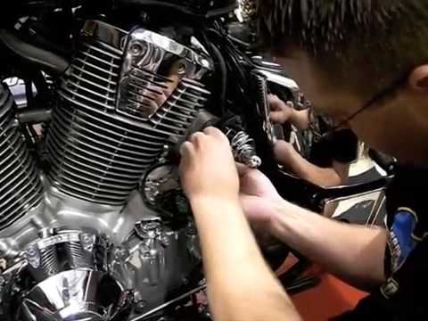 Install Video ElectroSport Regulator Rectifier on VTX 1800 ... 2003 goldwing wiring diagram 